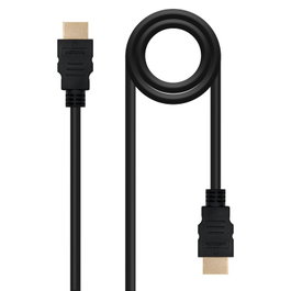 Nanocable Cable HDMI V1.4 Alta Velocidad/HEC Macho-Macho 1m Negro